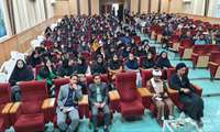 آیین نو ورودان دانشگاه گناباد در شب میلاد امام حسن عسکری (ع) برگزار گردید.