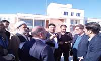 بازدید معاون هماهنگی امور عمرانی و مدیر کل دفتر فنی و امور عمرانی استانداری خراسان رضوی و مدیر کل راه و شهرسازی خراسان رضوی از پروژه های پردیس دانشگاه گناباد