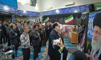 اجتماع جامعه دانشگاهی گناباد در محکومیت حمله به مراکز علمی و دانشگاهی و تجدید بیعت با رهبر معظم انقلاب
