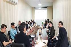 نشست دبیران انجمن های علمی دانشگاه گناباد با مرکز رشد شهرستان