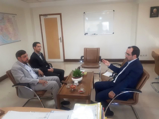 دیدار رییس دانشگاه گناباد با مدیر کل برنامه، بودجه و تشکیلات اداری وزارت علوم 